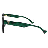 日本正規品 GUCCI SUNGLASSES ASIAN FIT GG0960SA 001 GREEN BLACK グッチ サングラス アジアンフィット UVカット 紫外線カット メンズ レディース グリーン ブラック