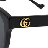 国内正規品 GUCCI SUNGLASSES ASIAN FIT GG0960SA 002 GRAY BLACK グッチ サングラス アジアンフィット アイウェア メガネ 眼鏡 UVカット 紫外線カット グレー ブラック