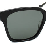 国内正規品 GUCCI SUNGLASSES ASIAN FIT GG0965SA 001 GRAY BLACK グッチ サングラス アジアンフィット アイウェア メガネ 眼鏡 UVカット 紫外線カット メンズ レディース グレー ブラック