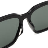 国内正規品 GUCCI SUNGLASSES ASIAN FIT GG0965SA 001 GRAY BLACK グッチ サングラス アジアンフィット アイウェア メガネ 眼鏡 UVカット 紫外線カット メンズ レディース グレー ブラック