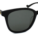 日本正規品 GUCCI SUNGLASSES ASIAN FIT GG1001SK 001 GREY BLACK グッチ サングラス アジアンフィット UVカット 紫外線カット メンズ レディース グレー ブラック