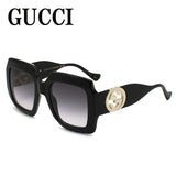 日本正規品 GUCCI SUNGLASSES GLOBAL FIT GG1022S 006 GREY BLACK グッチ サングラス グローバルフィット 眼鏡 UVカット 紫外線カット レディース グレー ブラック