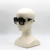 日本正規品 GUCCI SUNGLASSES GLOBAL FIT GG1022S 006 GREY BLACK グッチ サングラス グローバルフィット 眼鏡 UVカット 紫外線カット レディース グレー ブラック