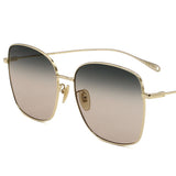 日本正規品 GUCCI SUNGLASSES GG1030SK 005 GREY PINK GOLD グッチ サングラス ノーズパット 眼鏡 UVカット 紫外線カット レディース グレー ピンク ゴールド