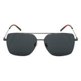 日本正規品 GUCCI SUNGLASSES GG1053SK 001 GREY RUTHENIUM グッチ サングラス ノーズパット 眼鏡 UVカット 紫外線カット メンズ グレー ルテニウム