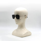 日本正規品 GUCCI SUNGLASSES GG1053SK 001 GREY RUTHENIUM グッチ サングラス ノーズパット 眼鏡 UVカット 紫外線カット メンズ グレー ルテニウム