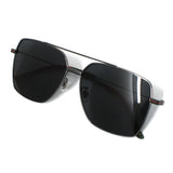 日本正規品 GUCCI SUNGLASSES GG1053SK 001 GREY RUTHENIUM グッチ サングラス ノーズパット 眼鏡 UVカット 紫外線カット メンズ グレー ルテニウム