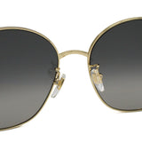 日本正規品 GUCCI SUNGLASSES ASIAN FIT GG1090SA 001 GREY GOLD グッチ サングラス アジアンフィット UVカット 紫外線カット メンズ レディース グレー ゴールド
