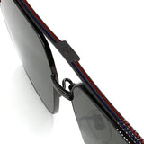 日本正規品 GUCCI SUNGLASSES GG1099SA 001 GREY RUTHENIUM グッチ サングラス ノーズパット 眼鏡 UVカット 紫外線カット メンズ グレー ルテニウム