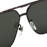 日本正規品 GUCCI SUNGLASSES GG1099SA 001 GREY RUTHENIUM グッチ サングラス ノーズパット 眼鏡 UVカット 紫外線カット メンズ グレー ルテニウム