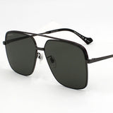 日本正規品 GUCCI SUNGLASSES GG1099SA 001 GREY RUTHENIUM グッチ サングラス ノーズパット 眼鏡 UVカット 紫外線カット メンズ グレー ルテニウム