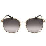 国内正規品 GUCCI SUNGLASSES ASIAN FIT GG1146SK 001 GRAY GOLD グッチ サングラス アジアンフィット アイウェア メガネ 眼鏡 UVカット 紫外線カット グレー ゴールド