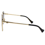 国内正規品 GUCCI SUNGLASSES ASIAN FIT GG1146SK 001 GRAY GOLD グッチ サングラス アジアンフィット アイウェア メガネ 眼鏡 UVカット 紫外線カット グレー ゴールド