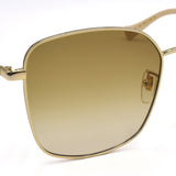 国内正規品 GUCCI SUNGLASSES ASIAN FIT GG1146SK 003 BROWN GOLD グッチ サングラス アジアンフィット アイウェア メガネ 眼鏡 UVカット 紫外線カット ブラウン ゴールド