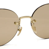日本正規品 GUCCI SUNGLASSES ASIAN FIT GG1149S 004 BROWN GOLD グッチ サングラス アジアンフィット UVカット 紫外線カット メンズ レディース ブラウン ゴールド
