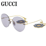 国内正規品 GUCCI SUNGLASSES ASIAN FIT GG1149S 006 VIOLET GOLD グッチ サングラス アジアンフィット アイウェア メガネ 眼鏡 UVカット 紫外線カット チャーム付き レディース ヴァイオレット ゴールド