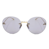 国内正規品 GUCCI SUNGLASSES ASIAN FIT GG1149S 006 VIOLET GOLD グッチ サングラス アジアンフィット アイウェア メガネ 眼鏡 UVカット 紫外線カット チャーム付き レディース ヴァイオレット ゴールド