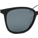 国内正規品 GUCCI SUNGLASSES ASIAN FIT GG1158SK 001 GRAY BLACK グッチ サングラス アジアンフィット アイウェア メガネ 眼鏡 UVカット 紫外線カット メンズ レディース グレー ブラック
