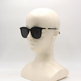 国内正規品 GUCCI SUNGLASSES ASIAN FIT GG1158SK 001 GRAY BLACK グッチ サングラス アジアンフィット アイウェア メガネ 眼鏡 UVカット 紫外線カット メンズ レディース グレー ブラック