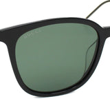 国内正規品 GUCCI SUNGLASSES ASIAN FIT GG1158SK 003 GREEN BLACK グッチ サングラス アジアンフィット アイウェア メガネ 眼鏡 UVカット 紫外線カット メンズ レディース グリーン ブラック