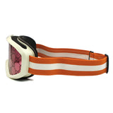 日本正規品 GUCCI SKI GOGGLES 706766 J1698 9256 GG1210S 002 ORANGE IVORY グッチ スキー ゴーグル スノーボード アウトドア UVカット 紫外線カット メンズ レディース オレンジ アイボリー