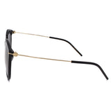 国内正規品 GUCCI SUNGLASSES ASIAN FIT GG1268SA 001 GRAY BLACK グッチ サングラス アジアンフィット アイウェア メガネ 眼鏡 UVカット 紫外線カット グレー ブラック