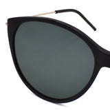 国内正規品 GUCCI SUNGLASSES ASIAN FIT GG1268SA 001 GRAY BLACK グッチ サングラス アジアンフィット アイウェア メガネ 眼鏡 UVカット 紫外線カット グレー ブラック