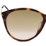国内正規品 GUCCI SUNGLASSES ASIAN FIT GG1268SA 004 BROWN HAVANA グッチ サングラス アジアンフィット アイウェア メガネ 眼鏡 UVカット 紫外線カット ブラウン ハバナ