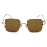 日本正規品 GUCCI SUNGLASSES GG1279S 002 BROWN GOLD グッチ サングラス ノーズパット 眼鏡 UVカット 紫外線カット メンズ レディース ブラウン ゴールド