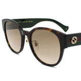 日本正規品 GUCCI SUNGLASSES GG1304SK 002 BROWN HAVANA グッチ サングラス アジアンフィット 眼鏡 UVカット 紫外線カット メンズ レディース ブラウン ハバナ