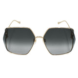 日本正規品 GUCCI SUNGLASSES ASIAN FIT GG1322SA 001 GREY GOLD グッチ サングラス アジアンフィット 眼鏡 UVカット 紫外線カット レディース グレー ゴールド