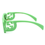 日本正規品 GUCCI SUNGLASSES GLOBAL FIT GG1325S 004 GREEN グッチ サングラス グローバルフィット 眼鏡 UVカット 紫外線カット レディース グリーン