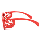 日本正規品 GUCCI SUNGLASSES GLOBAL FIT GG1325S 005 BROWN RED グッチ サングラス グローバルフィット 眼鏡 UVカット 紫外線カット レディース ブラウン レッド