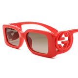 日本正規品 GUCCI SUNGLASSES GLOBAL FIT GG1325S 005 BROWN RED グッチ サングラス グローバルフィット 眼鏡 UVカット 紫外線カット レディース ブラウン レッド