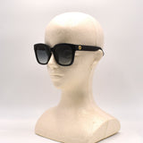 国内正規品 GUCCI SUNGLASSES ASIAN FIT GG1338SK 003 GRAY BLACK グッチ サングラス アジアンフィット アイウェア メガネ 眼鏡 UVカット 紫外線カット メンズ レディース グレー ブラック