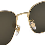 国内正規品 GUCCI SUNGLASSES ASIAN FIT GG1350S 002 BROWN GOLD グッチ サングラス アジアンフィット アイウェア メガネ 眼鏡 UVカット 紫外線カット ブラウン ゴールド