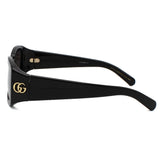 日本正規品 GUCCI SUNGLASSES GG1403SK 001 GREY BLACK グッチ サングラス アジアンフィット 眼鏡 UVカット 紫外線カット メンズ レディース グレー ブラック