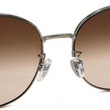 日本正規品 GUCCI SUNGLASSES ASIAN FIT GG1416SK 002 BROWN SILVER グッチ サングラス アジアンフィット UVカット 紫外線カット メンズ レディース ブラウン シルバー