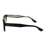 日本正規品 GUCCI SUNGLASSES ASIAN FIT GG1470SJ 001 TRANSPARENT BLACK グッチ サングラス アジアンフィット 眼鏡 UVカット 紫外線カット メンズ レディース 調光レンズ トランスペアレント ブラック