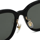 日本正規品 GUCCI SUNGLASSES ASIAN FIT GG1498SK 001 GREY BLACK グッチ サングラス アジアンフィット 眼鏡 UVカット 紫外線カット メンズ レディース グレー ブラック