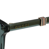 日本正規品 GUCCI SUNGLASSES ASIAN FIT GG1498SK 003 GREY GREEN CLEAR グッチ サングラス アジアンフィット 眼鏡 UVカット 紫外線カット メンズ レディース グレー グリーン クリア