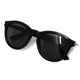 日本正規品 GUCCI SUNGLASSES GG1501S 001 GREY BLACK グッチ サングラス グローバルフィット 眼鏡 UVカット 紫外線カット メンズ グレー ブラック