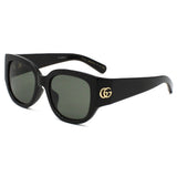日本正規品 GUCCI SUNGLASSES GG1599SA 001 GREY BLACK グッチ サングラス アジアンフィット 眼鏡 UVカット 紫外線カット メンズ レディース グレー ブラック