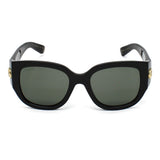 日本正規品 GUCCI SUNGLASSES GG1599SA 001 GREY BLACK グッチ サングラス アジアンフィット 眼鏡 UVカット 紫外線カット メンズ レディース グレー ブラック