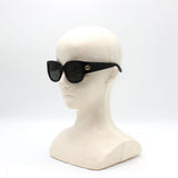 日本正規品 GUCCI SUNGLASSES GG1599SA 001 GREY BLACK グッチ サングラス アジアンフィット 眼鏡 UVカット 紫外線カット メンズ レディース グレー ブラック