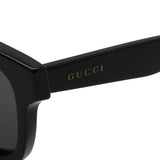 日本正規品 GUCCI SUNGLASSES GG1639SA 001 GREY BLACK グッチ サングラス アジアンフィット 眼鏡 UVカット 紫外線カット メンズ レディース グレー ブラック