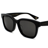 日本正規品 GUCCI SUNGLASSES GG1639SA 001 GREY BLACK グッチ サングラス アジアンフィット 眼鏡 UVカット 紫外線カット メンズ レディース グレー ブラック