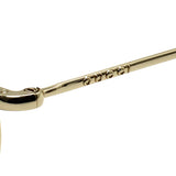 日本正規品 GUCCI SUNGLASSES GG1649S 007 GREY GOLD グッチ サングラス ノーズパット 眼鏡 UVカット 紫外線カット メンズ レディース グレー ゴールド