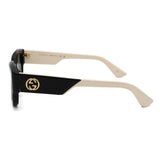日本正規品 GUCCI SUNGLASSES GG1667SK 001 GREY BLACK グッチ サングラス アジアンフィット 眼鏡 UVカット 紫外線カット メンズ レディース グレー ブラック
