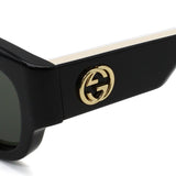 日本正規品 GUCCI SUNGLASSES GG1667SK 001 GREY BLACK グッチ サングラス アジアンフィット 眼鏡 UVカット 紫外線カット メンズ レディース グレー ブラック